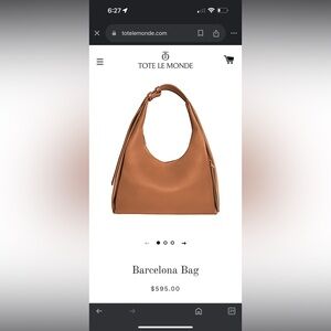 Tote Le Monde Tan Bag